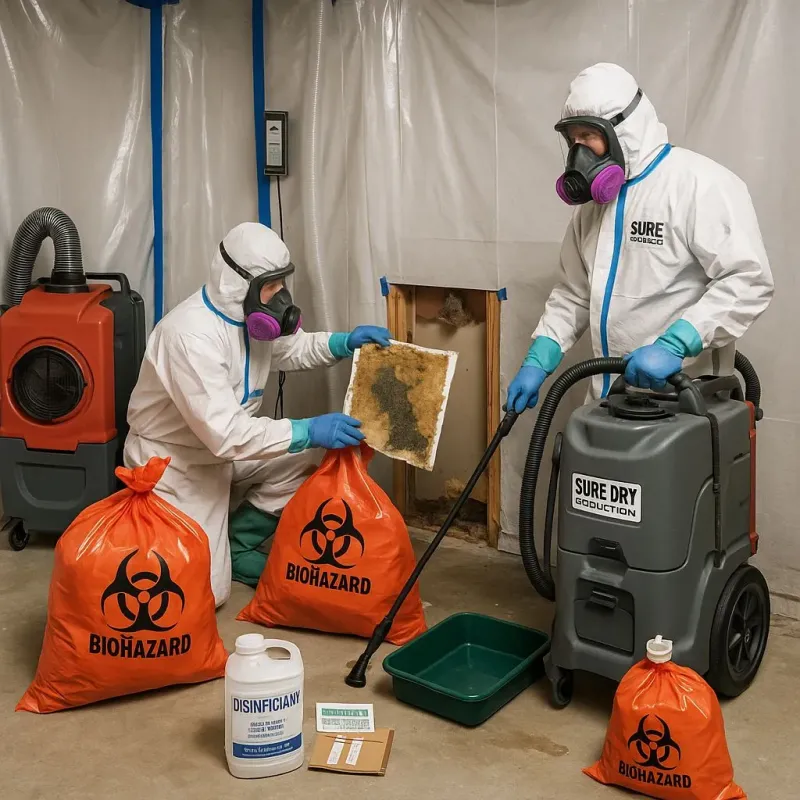 Contaminated Water Handling Protocols process in Copley, OH