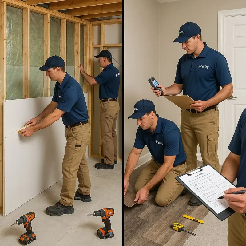 Repairs and Reconstruction process in Copley, OH